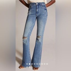 Pilcro & The Letterpress Flare Jeans